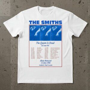 The Smiths The Queen Is Dead Tour 1986 T-Shirt – Vintage Band Tee – Indie Rock